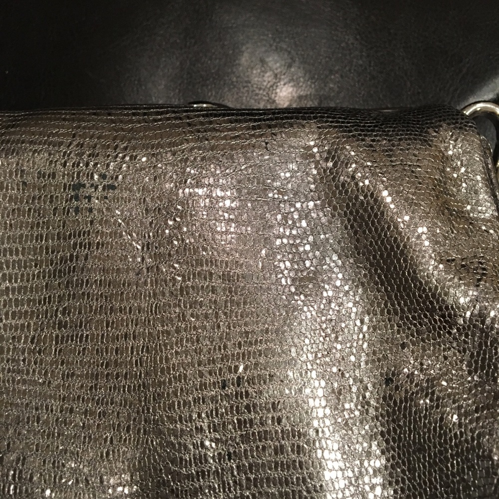 ‼️SOLD‼️ MICHAEL KORS Snake Embossed Leather - Picture 6 of 6